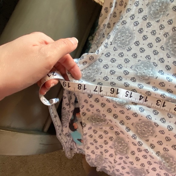 Alfani White patterned 2-piece Pajama set Size XS - Picture 7 of 7